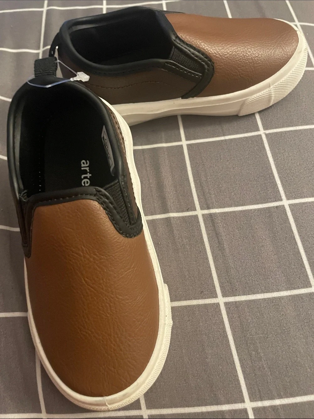 Kid’s Slip-On Casual Shoes - Brown